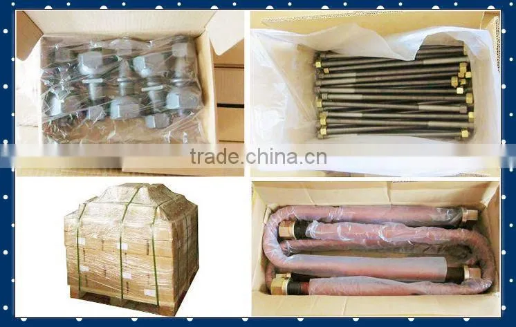 All standard best sller good quality steel hex flange bolt sizes