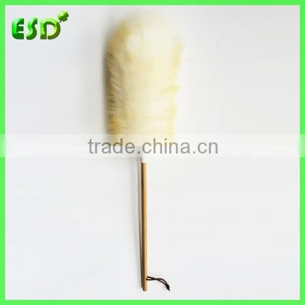 ESD Cleaning Tools 26'' Long Handle Sheep Wool Duster