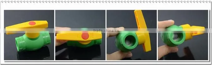 PPR Valve/PPR Plastic Valve/ PPR Stee Ball Valve