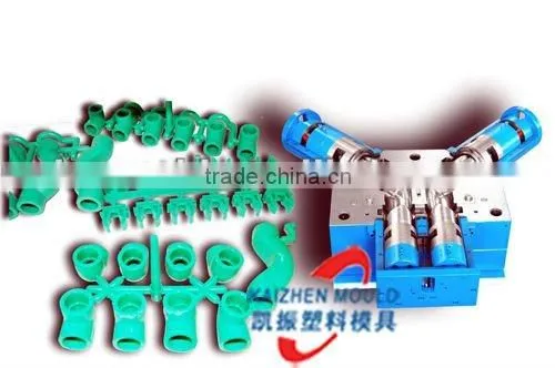 Free designing plastic injection pipe fitting tooling