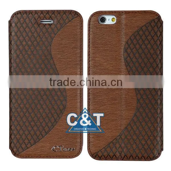 C&T New Arriving Hot product Flip Leather Cover Case For Nokia Lumia 535