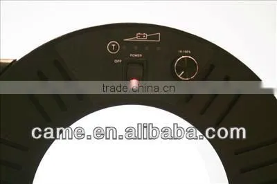 Batteries + 411 Ring LED Video Light Panel Studio Film Lighting +Free Bag