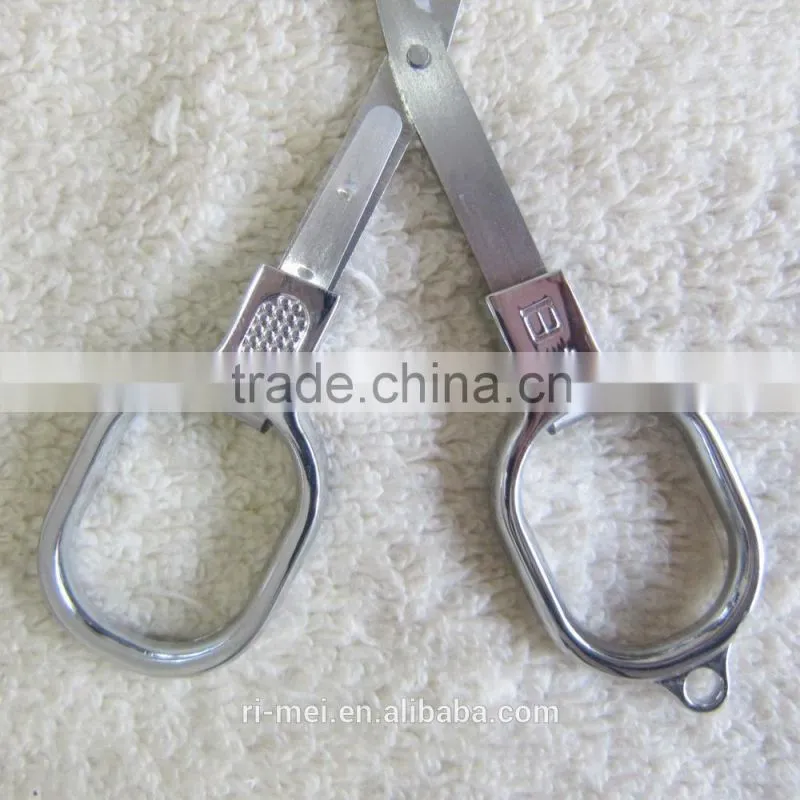 Rimei stainless steel office using mini folding scissor foldable scissor