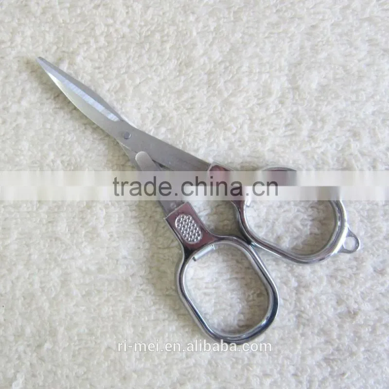 Rimei stainless steel office using mini folding scissor foldable scissor