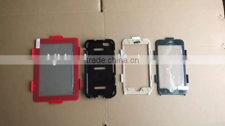 Protective Hybrid Case for iPad 2/3/4 Combo Silicone Shockproof Hybrid Case Cover for Apple iPad 2/3/4,