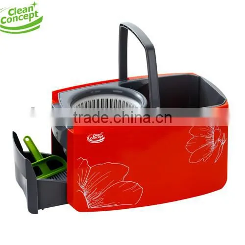 360 Degree Floor Cleaner easy mop magic rotating mop