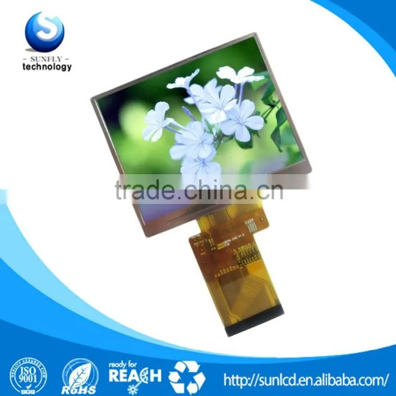 3.5 tft 24 bit lcd panel RGB 3.5 inch tft lcd panel