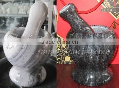 Marble Mortar and Pestles