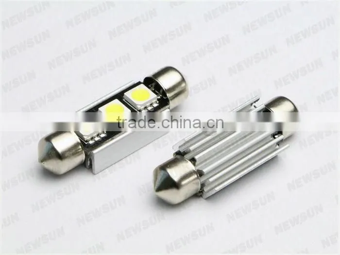 Automotive parts led festoon dome light, 3SMD 5050 factory low price car interior lights