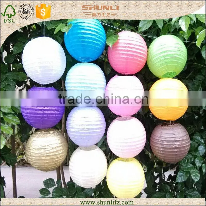 solar LED paper lantern ring