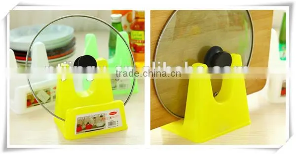 Multi purpose easy to use Plastic Kitchen Pot Lid Rack Pot Lid Holder