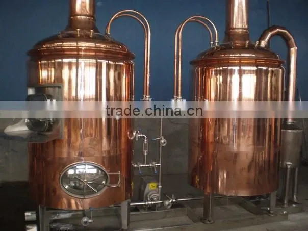 High Configuration 500L Mini Beer Brewing Equipment For Beer Making