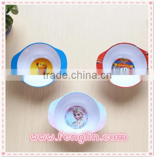 plastic rice/ soup/bowl, wholesale stackable color round melamine bowl