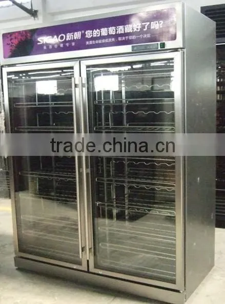 Glass door Commercial Display Showcase with DIY design, DIY size, DIY function