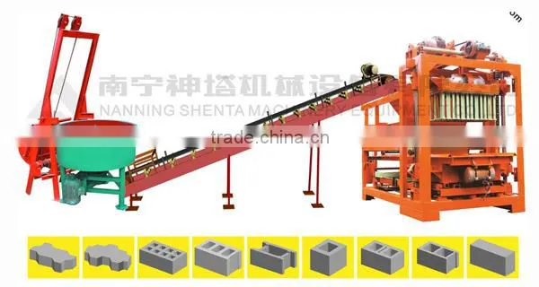 shenta QTJ4-40 concrete block machine in dubai