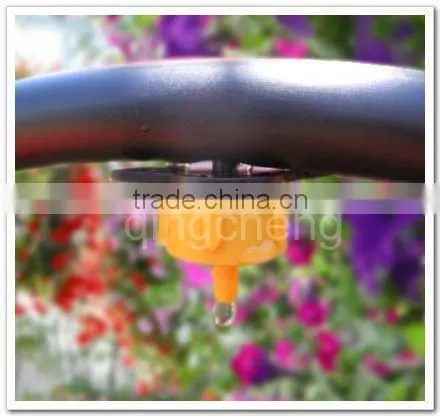 1/4" Barbed Take Apart Pressure Compensation Dripper Drip Irrigation Emitter Dripper 2L/h Watering Devices
