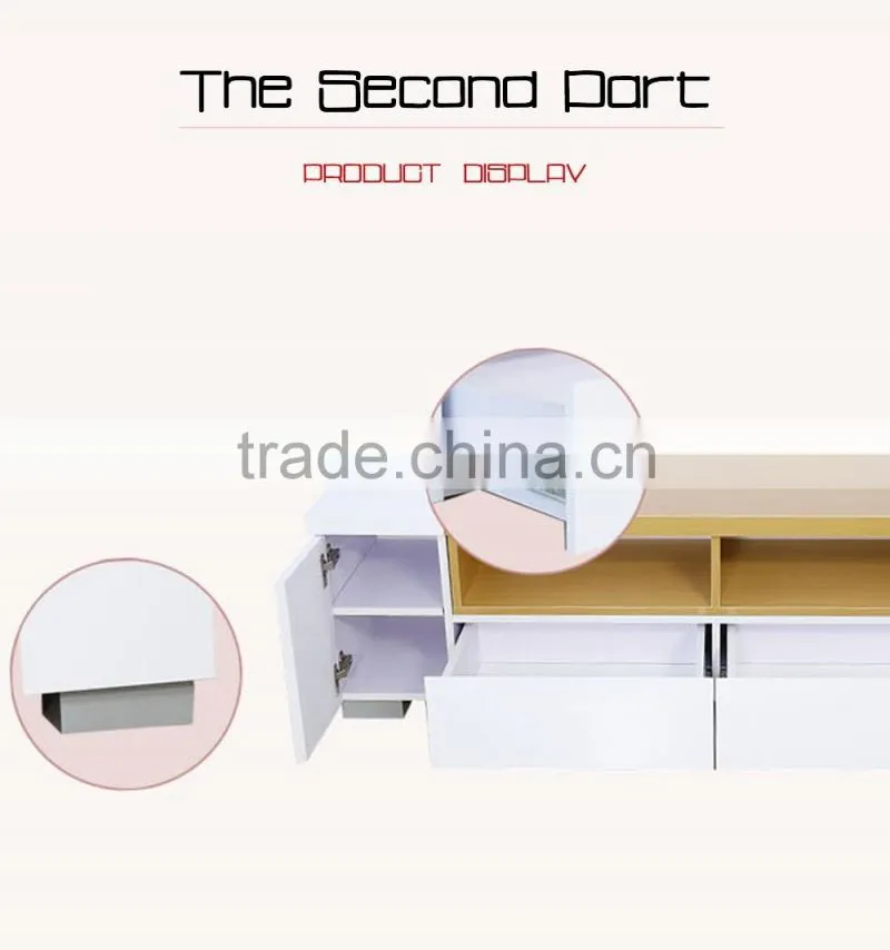 Modern Simple Wood TV Cabinet Living Room Furniture