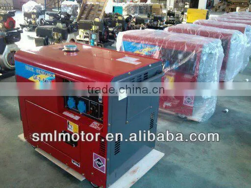 super silent 70db portable diesel generator 5kw