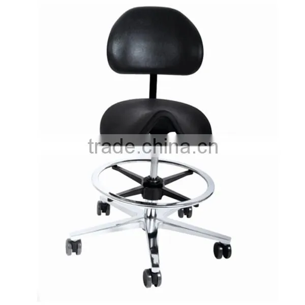 High Quality Laboratory ESD Chair with Adjustable Height, PU saddlestool