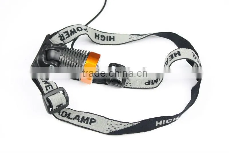 2013 Trustfire Portable 3868 -H6 XMLT6 400lm rechargeable headlight from China original factory