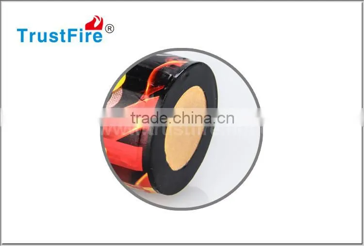 Trustfire original rechargeable 3.7V li ion button top 5000mah hgh capacity lithium battery