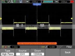 DSO8202E,2 channel handheld oscilloscope,200MHz Bandwidth