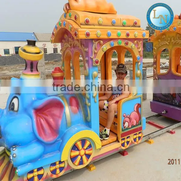 China electric train toy children train ride amusement park mini train rides elephant train ride for sale