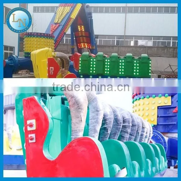 2016 Alibaba Hot Selling outdoor amusement park thrill rides amusement speed windmill rides top scan for sale