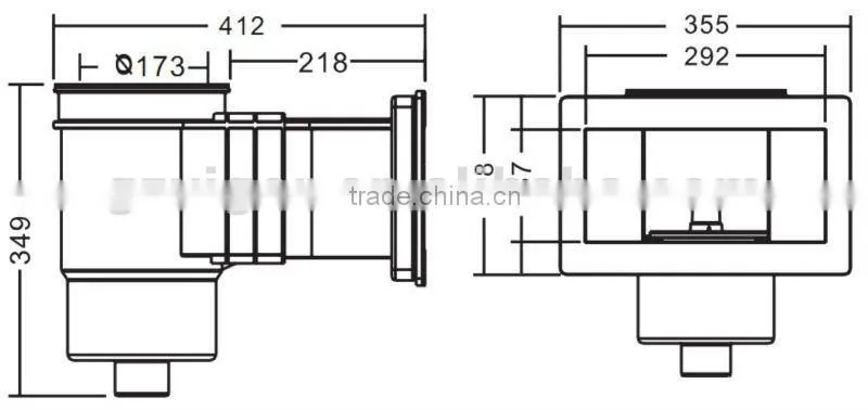 New Design Good quality Pool Wall Skimmer