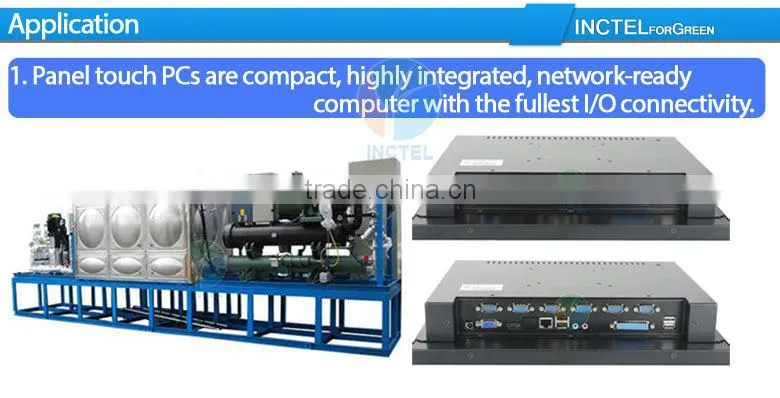 13.3 inch All-in-One POS industrial 4-wire resistive touchscreen computer 1280*800 Win linux install 8G RAM 1TB HDD
