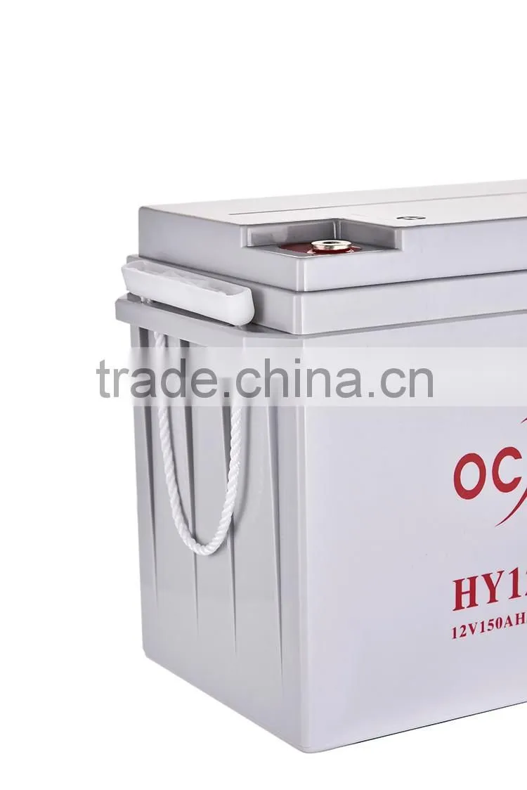 Small diaphanous 12V newest 150ah deep cycle battery 12v