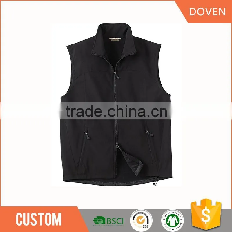 Custom good quality staff uniform jacket vest jackets