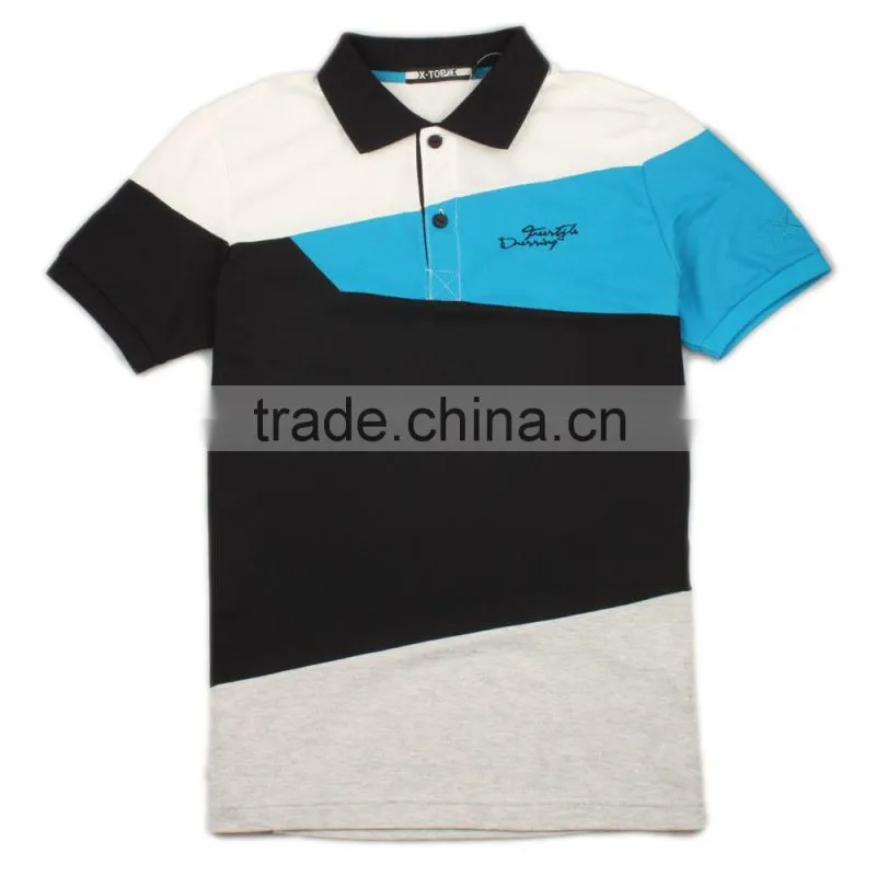 Stripe Yarn-Dyed polo shirt