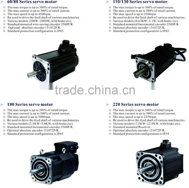 Free match cable single or three phase 380V 220V sc servo motor for sewing machine