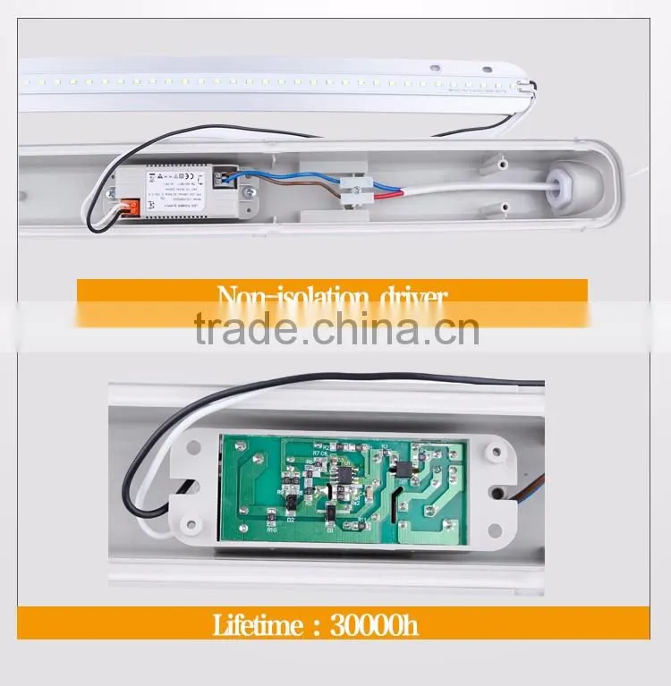 15W IP65 LED Waterproof Tube Light