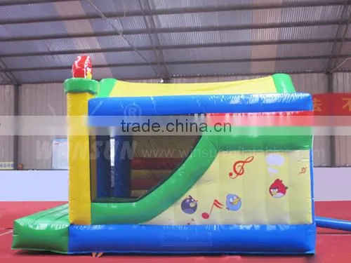 Outdoor use inflatable bouncer combo wet or dry with CE approved