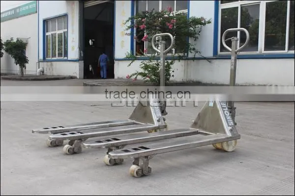 Sinolift 2015 New NPS Series Stainless Steel Customrized Hand Pallet Truck