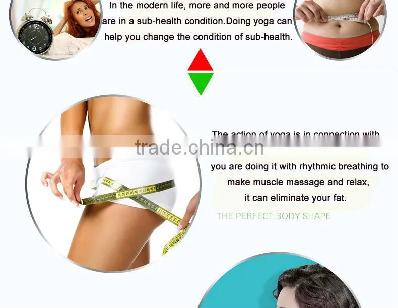 Custom Professional Pilates Eco Yoga Mat/Anti-slip Rubber PVC Yoga Mat