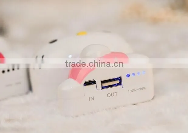 New arrival camping cell portable charge 8000mah Samsung Cartoon power bank