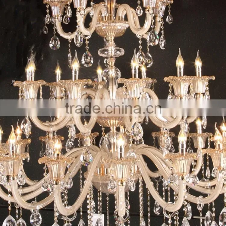 Flame lamp beautiful clear crystal lighting