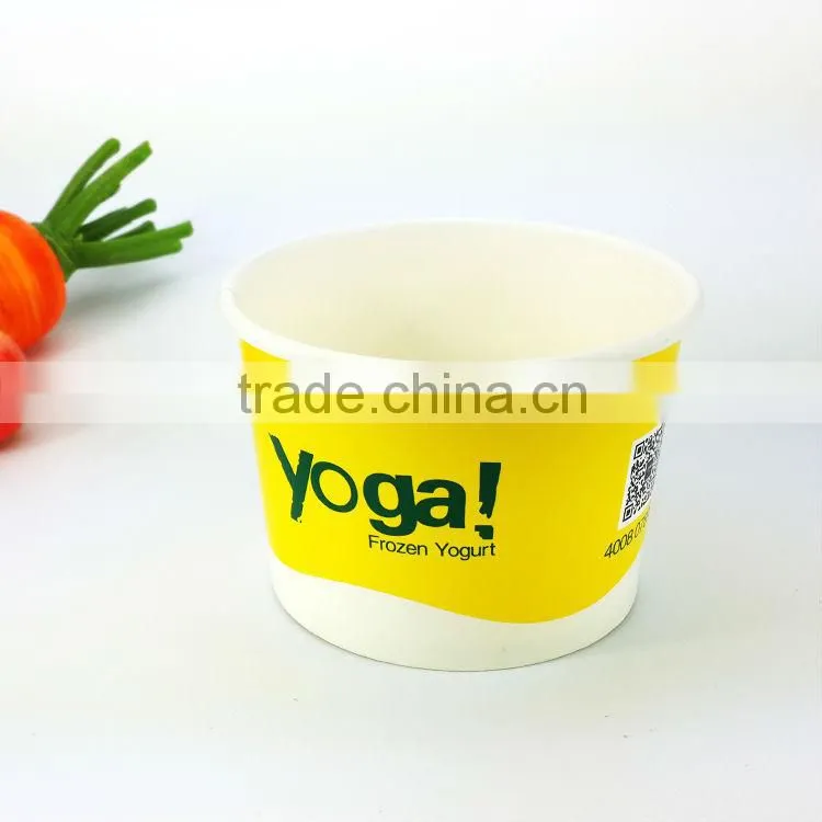 Paper cups wholesale ice cream yogurt paper cup