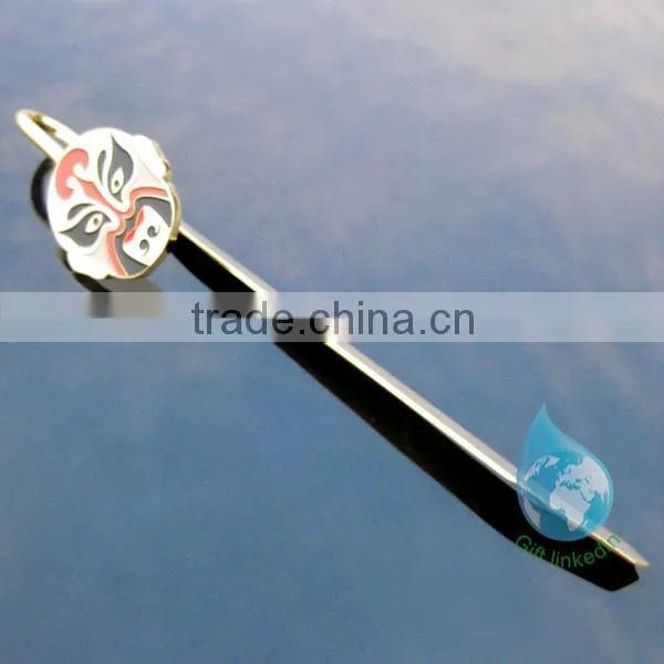 top quality 2014 zinc alloy creative book mark in guangzhou