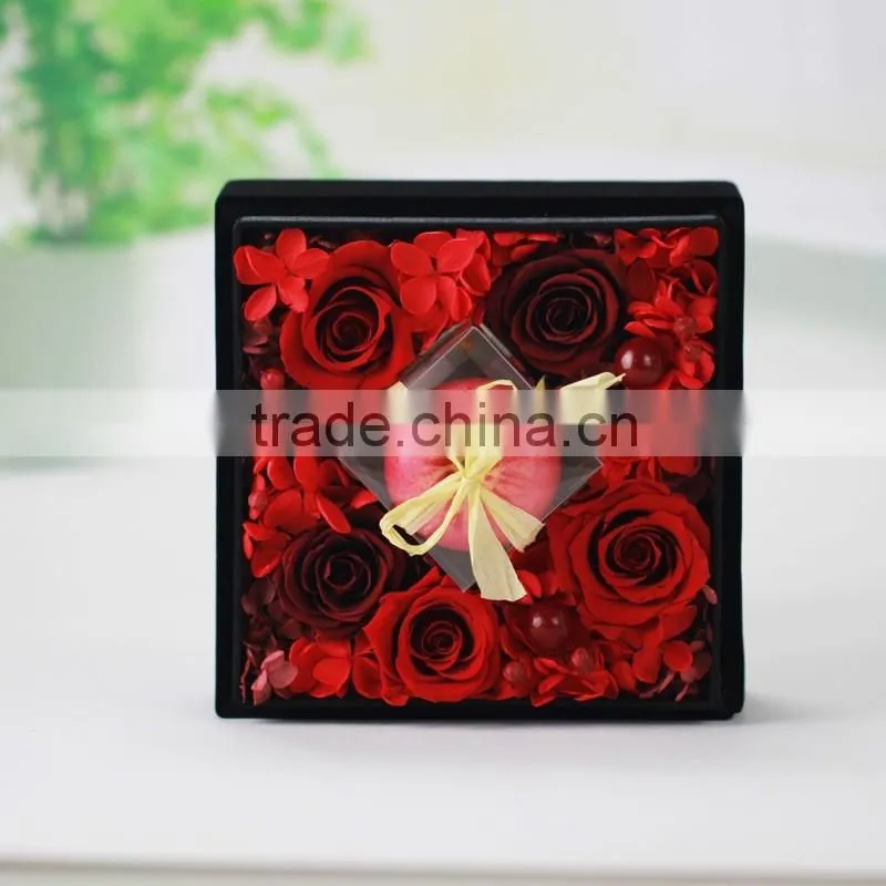 2016 Yiwu Aimee wholesale dubai importers preserved fresh flower(AM-PF010)