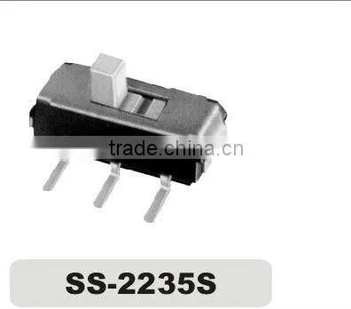 3 pin smd mini slide switch SS-2235S
