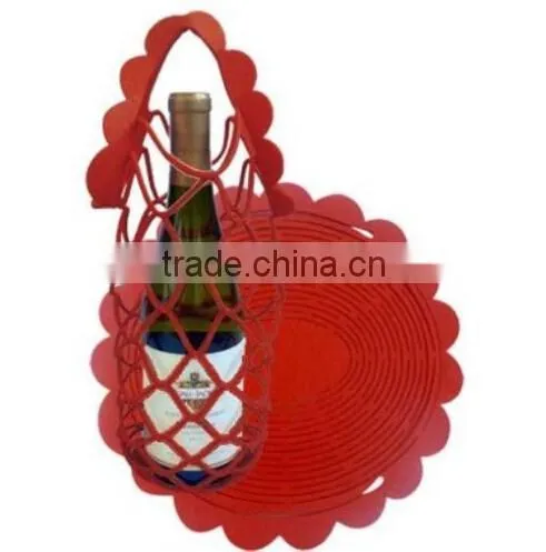 New Design Silicone decorative wine bottle holders,Novelty Promotional gifts Wine bottle holders