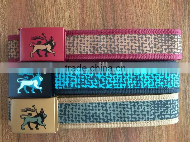 Fashion design canvas belt