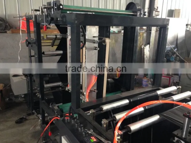 Vertical type PE opp Zipper self lock Bag Making Machine
