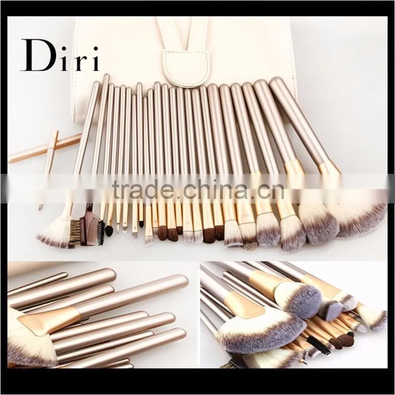 Cosmetic Synthetic hair private label professional makeup brush set