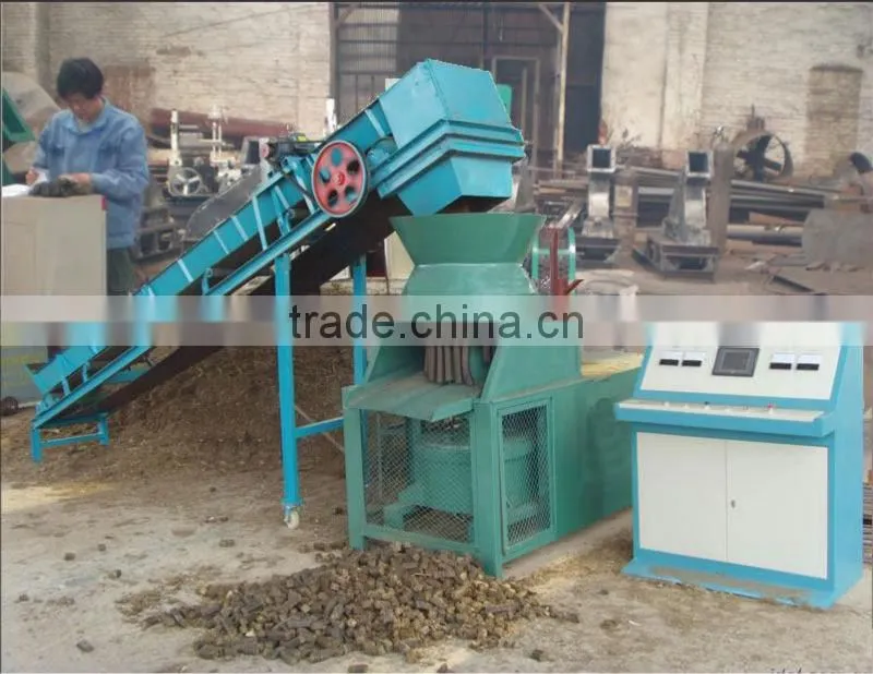 haulm briquette making machine/straw briquette press machine/biomass briquette machine