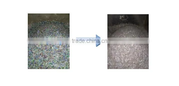 Mixed plastic flakes separating machine/PET PVC sorting machine